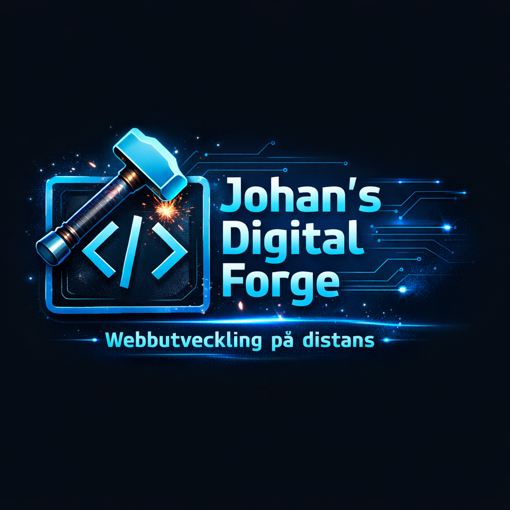 Johan's Digital Forge – Webbutveckling på distans
